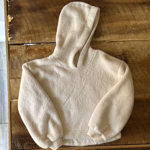 Cozy Beige Hooded Sweater